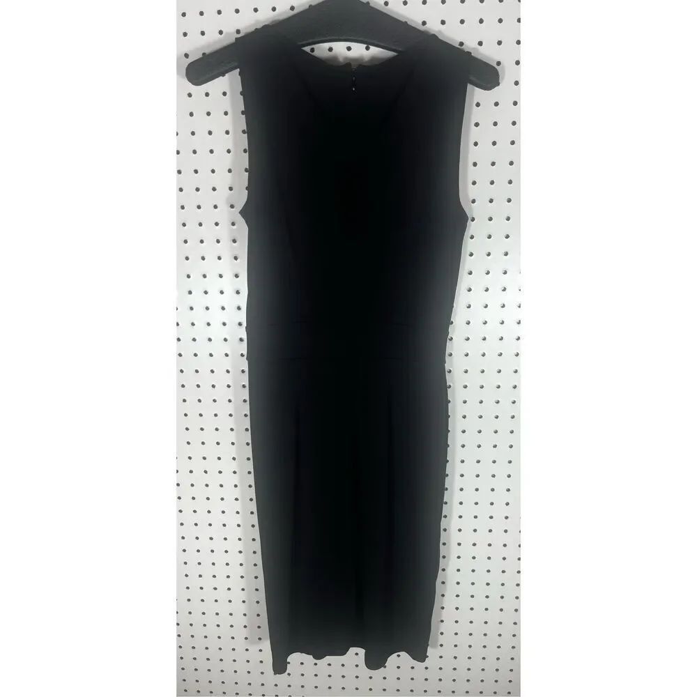 Tahari black cocktail dress size xs - Picture 2 of 6